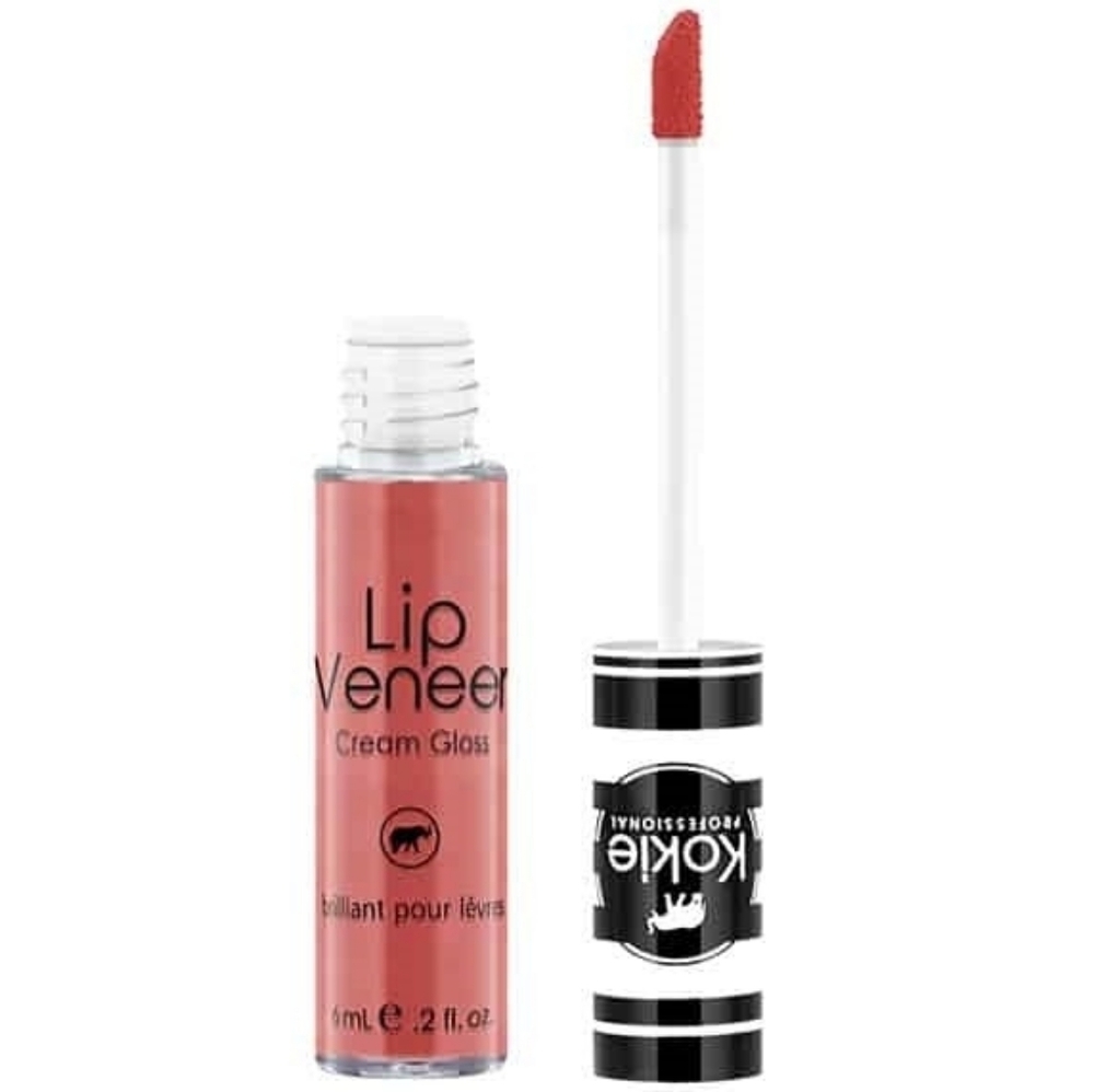 3 x Kokie Lip Veneer Cream Lipgloss, Pillow Talk